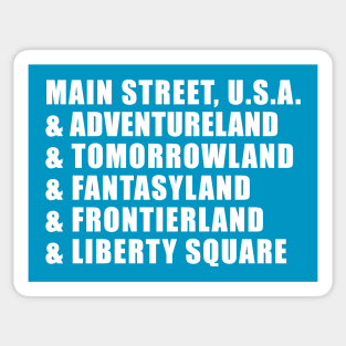 Magical Lands Fantasyland Sticker